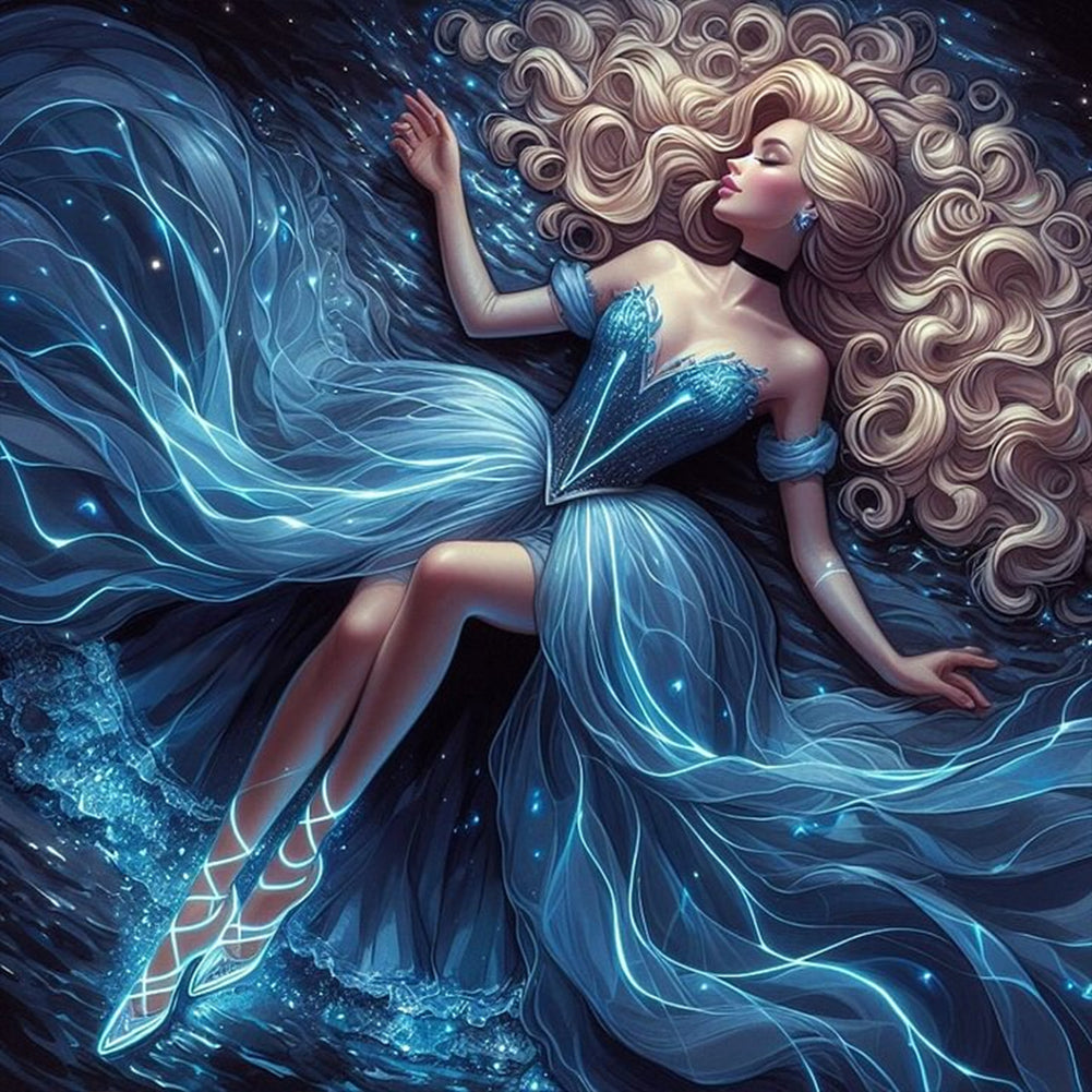 Princess Cindy - Full Round Drill Diamond Painting 40*40CM