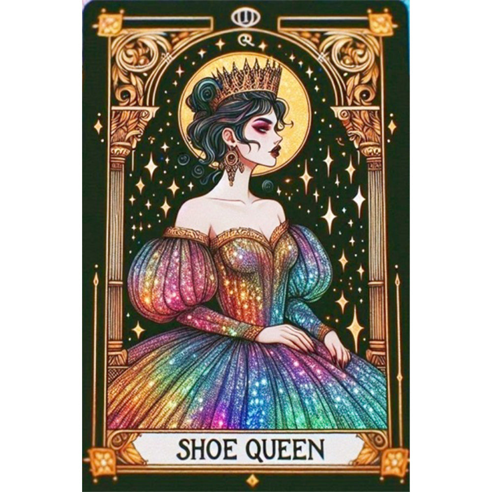 Shoe Queen - Full AB Round Drill Diamond Painting 40*60CM