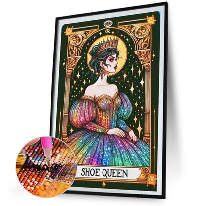 Shoe Queen - Full AB Round Drill Diamond Painting 40*60CM