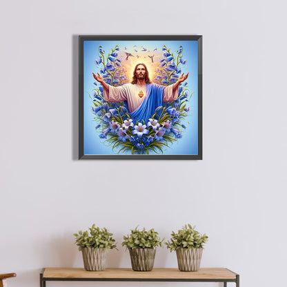 Jesus - Full Round Drill Diamond Painting 40*40CM