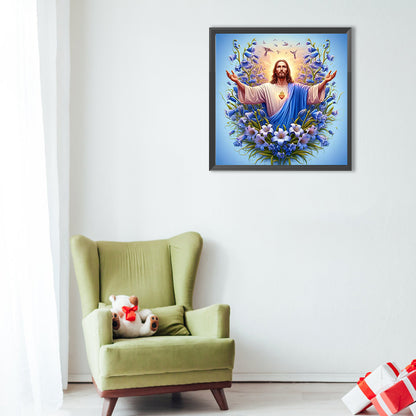 Jesus - Full Round Drill Diamond Painting 40*40CM