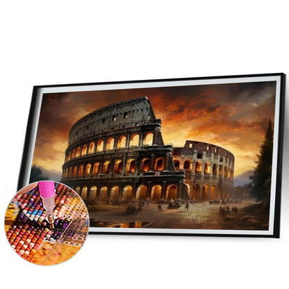 Colosseum - Full AB Square Drill Diamond Painting 60*40CM