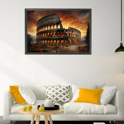 Colosseum - Full AB Square Drill Diamond Painting 60*40CM