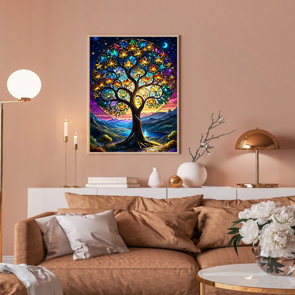 Tree Of Life - Full Round Drill Diamond Painting 30*40CM