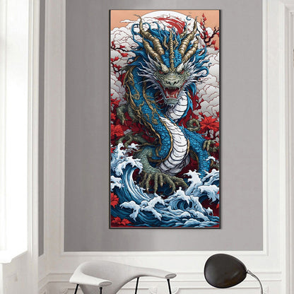 Dragon - Full Round Drill Diamond Painting 55*110CM