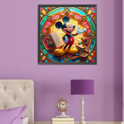 Disney Mickey Mouse - Full Round Drill Diamond Painting 50*50CM