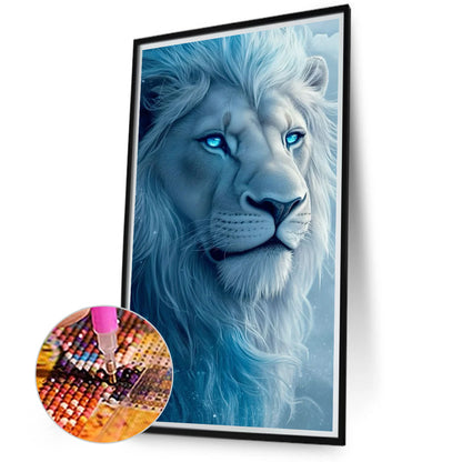 Lion - Full Round Drill Diamond Painting 40*70CM