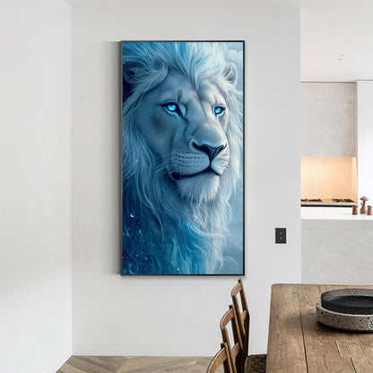 Lion - Full Round Drill Diamond Painting 40*70CM