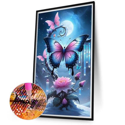 Fantasy Butterfly - Full Round Drill Diamond Painting 40*70CM