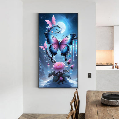 Fantasy Butterfly - Full Round Drill Diamond Painting 40*70CM