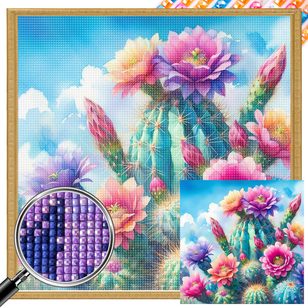 Cactus - Full AB Square Drill Diamond Painting 30*30CM