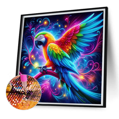 Parrot - Full AB Square Drill Diamond Painting 30*30CM