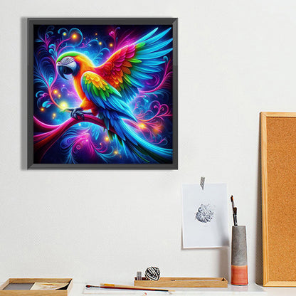 Parrot - Full AB Square Drill Diamond Painting 30*30CM