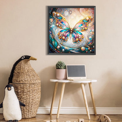 Butterfly - Full AB Square Drill Diamond Painting 30*30CM