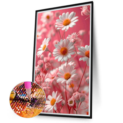 Blooming Flowers - Full Round Drill Diamond Painting 40*70CM