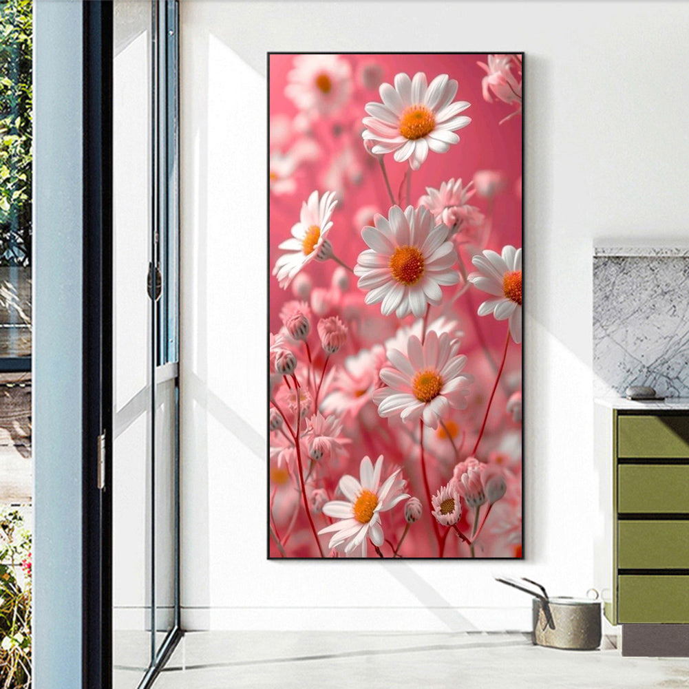 Blooming Flowers - Full Round Drill Diamond Painting 40*70CM