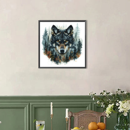 Coyote - Full AB Round Drill Diamond Painting 40*40CM