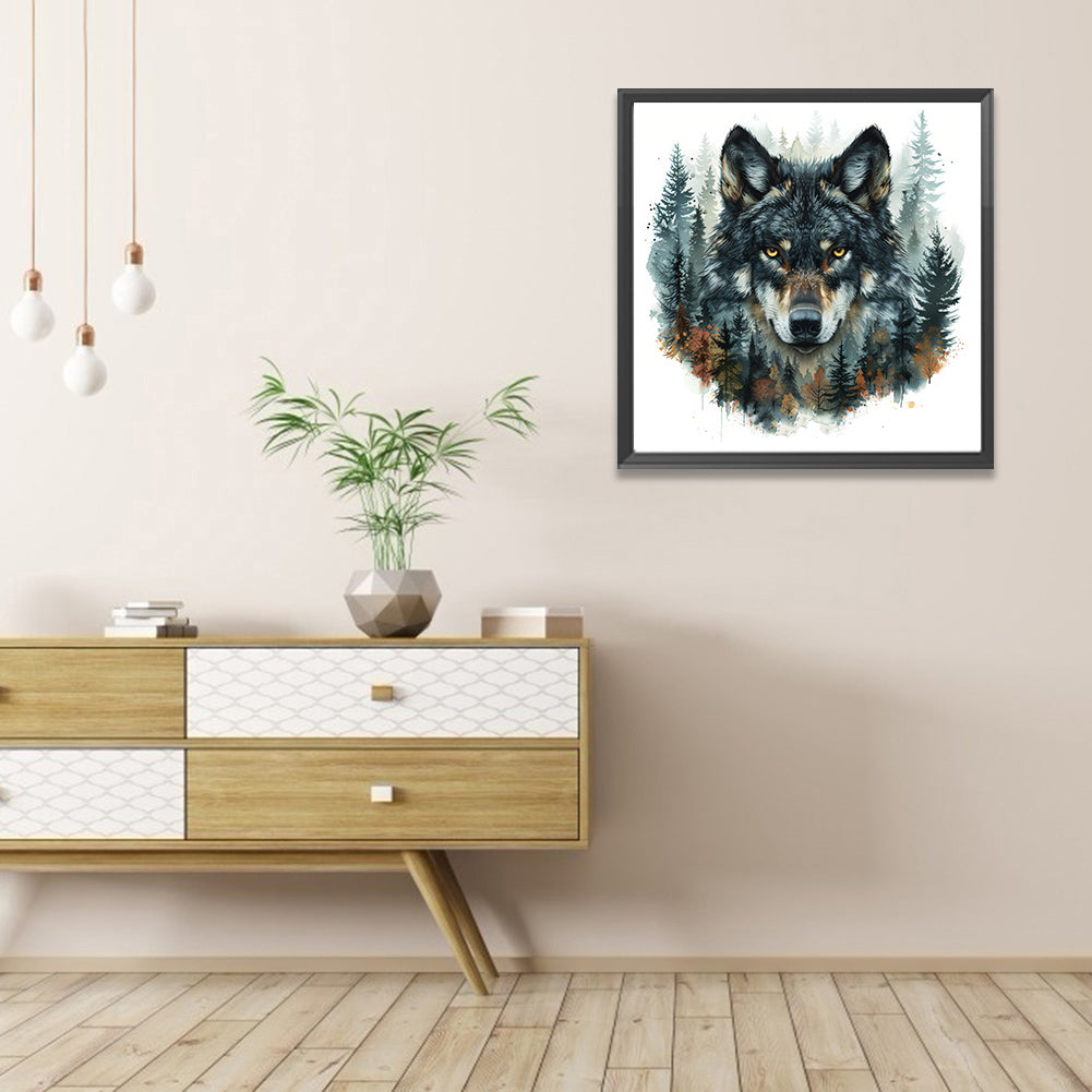 Coyote - Full AB Round Drill Diamond Painting 40*40CM