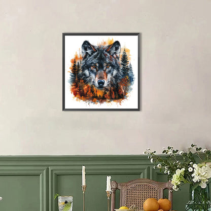 Coyote - Full AB Round Drill Diamond Painting 40*40CM