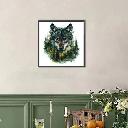 Coyote - Full AB Round Drill Diamond Painting 40*40CM