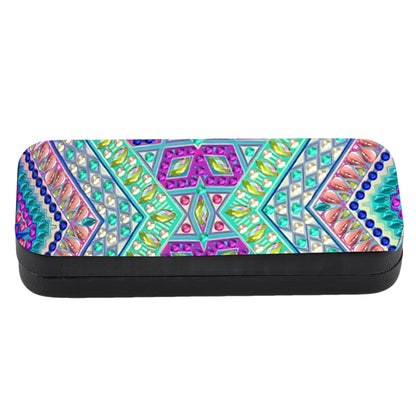 Colorful Pattern Diamond Painting Eyeglasses Case Diamond Art Sunglasses Case