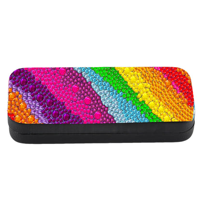 Colorful Pattern Diamond Painting Eyeglasses Case Diamond Art Sunglasses Case