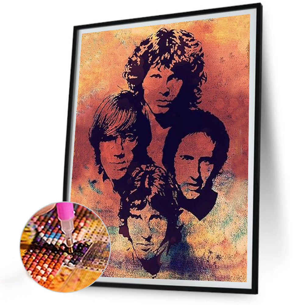 The Doors - Full Round Drill Diamond Painting 30*40CM