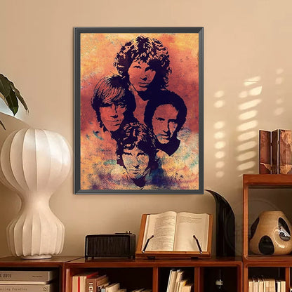 The Doors - Full Round Drill Diamond Painting 30*40CM