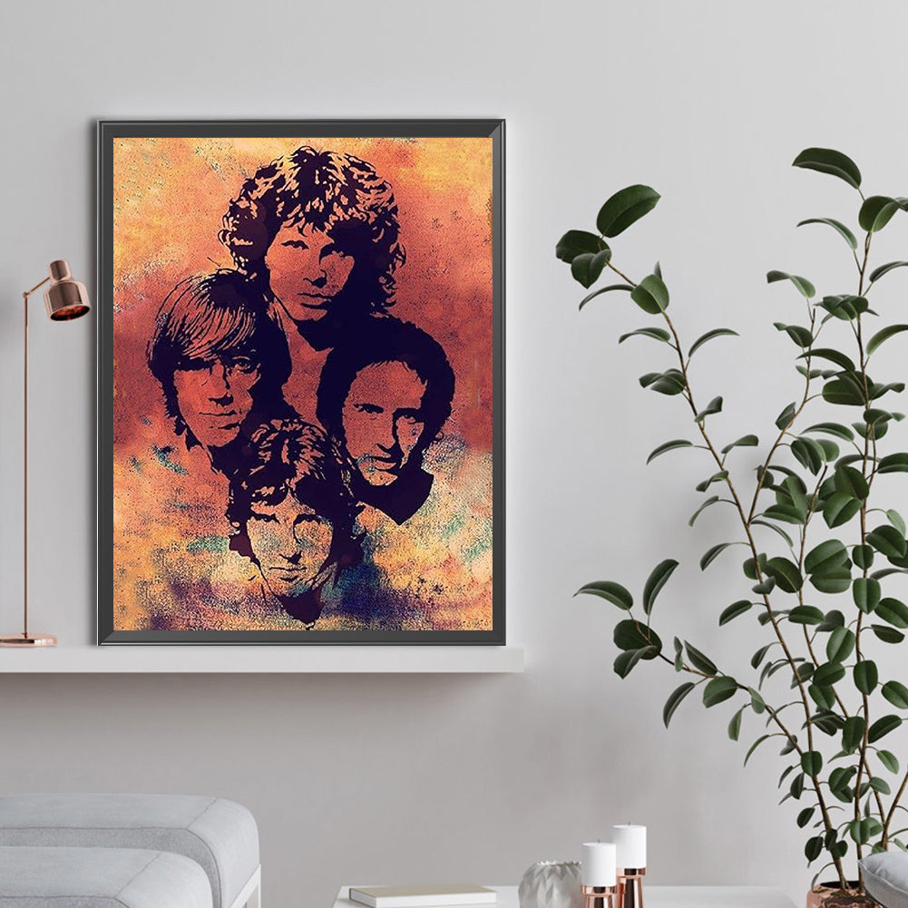 The Doors - Full Round Drill Diamond Painting 30*40CM