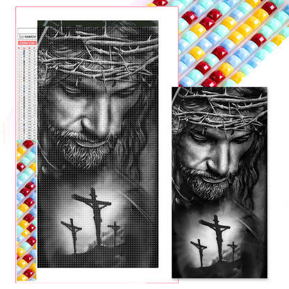 Cross - Full Square Drill Diamond Painting 40*80CM