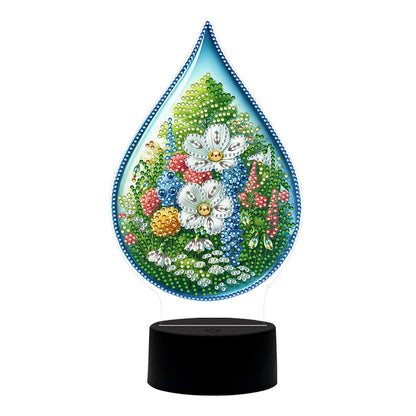 Acrylic Hummingbird Decorative DIY 5D Diamond Lamp for Art Crafts (CN234)