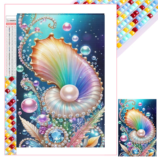 Dreamy Sea Shells - Full Square Drill Diamond Painting 40*60CM