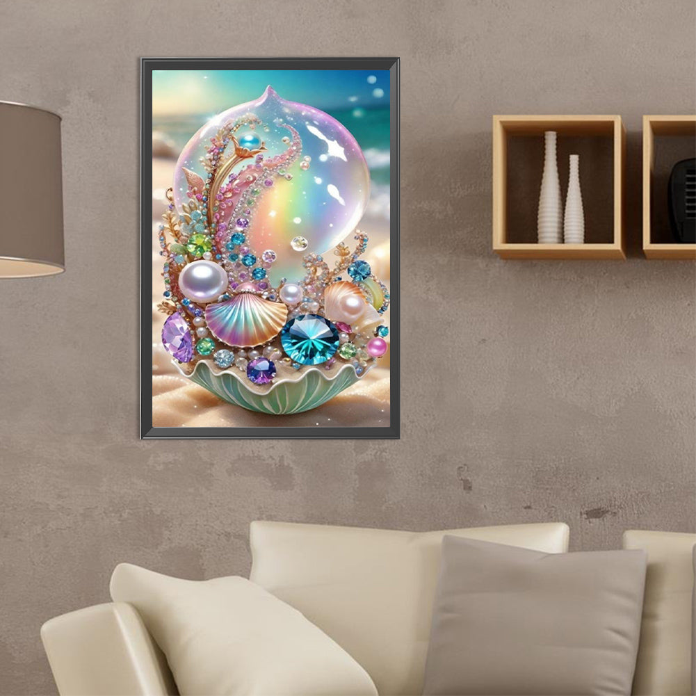 Dreamy Sea Shells - Full Square Drill Diamond Painting 40*60CM