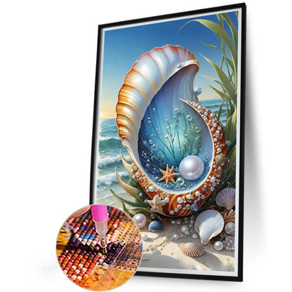 Dreamy Sea Shells - Full Square Drill Diamond Painting 40*60CM