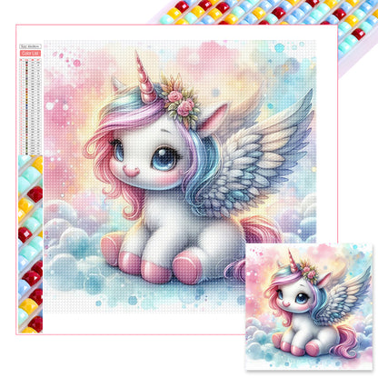 Unicorn - Full Square Drill Diamond Painting 30*30CM