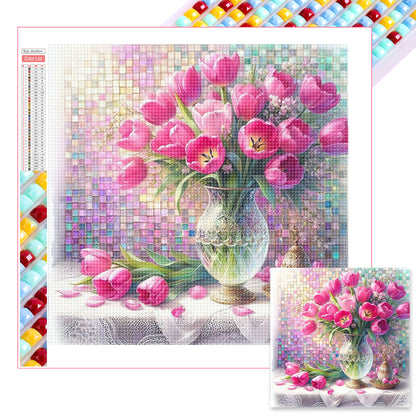 Tulip - Full Square Drill Diamond Painting 40*40CM