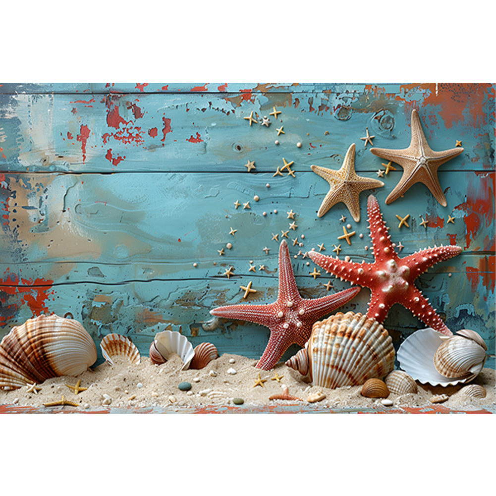 Starfish Shells - Full Round Drill Diamond Painting 40*60CM