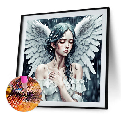 Angel Girl - Full AB Round Drill Diamond Painting 40*40CM