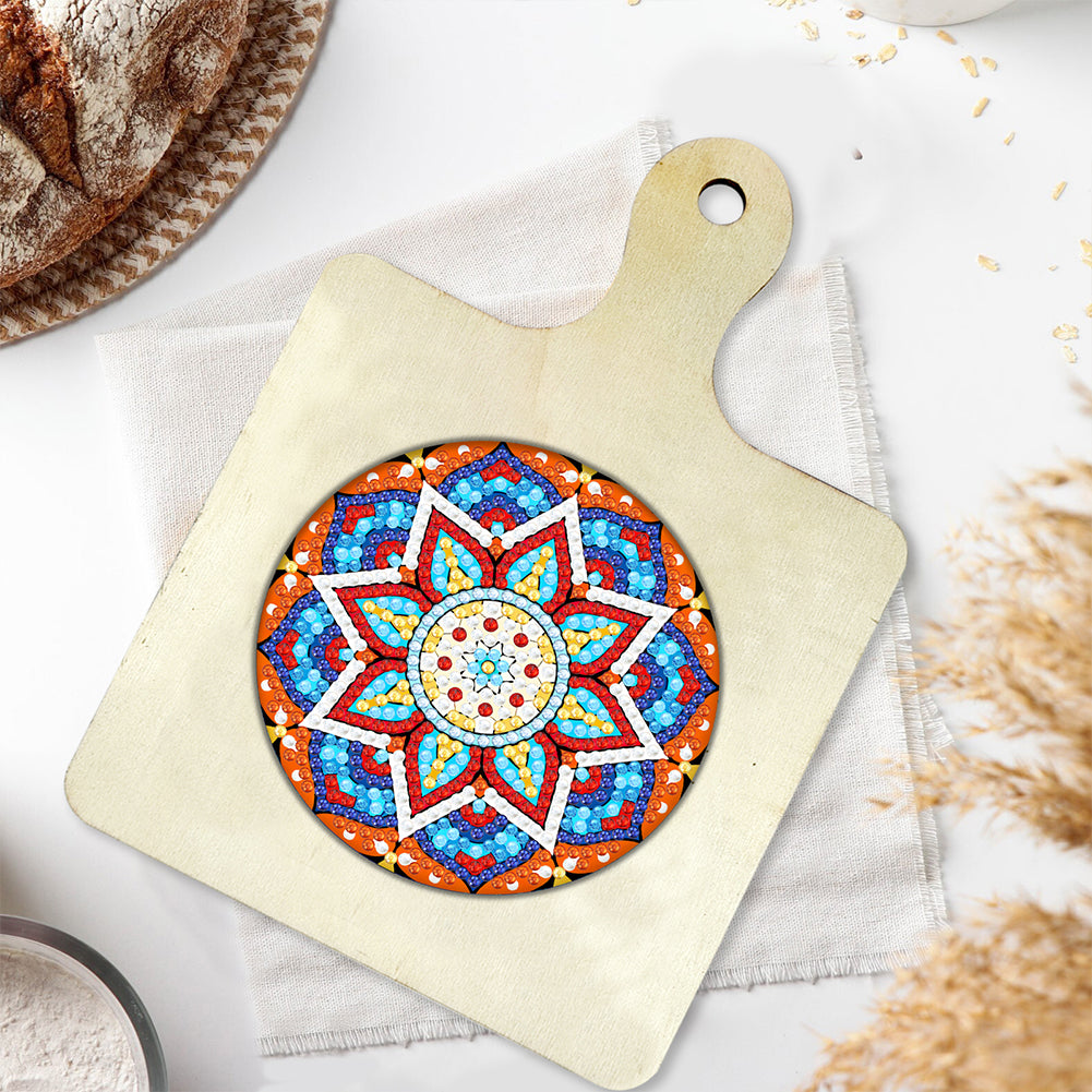 Mandala Diamond Painting Art Place Mats DIY Diamond Dot Kits for Beginners