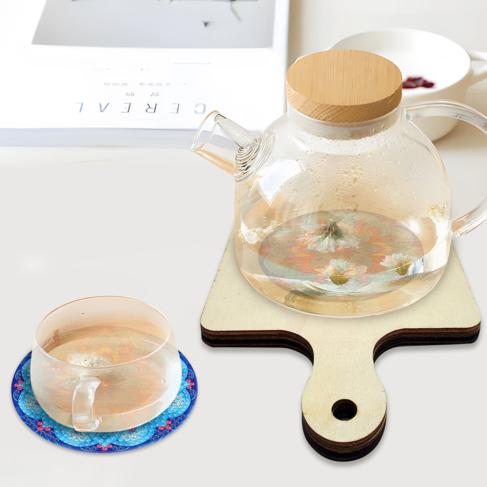 Mandala Diamond Painting Art Place Mats DIY Diamond Dot Kits for Beginners