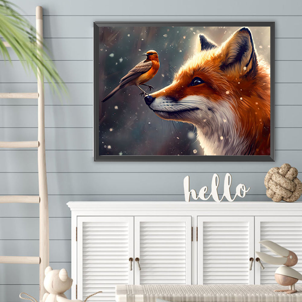 Fox - Full Square Drill Diamond Painting 40*30CM