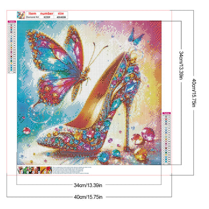 Fantasy High Heels - Full Round Drill Diamond Painting 40*40CM