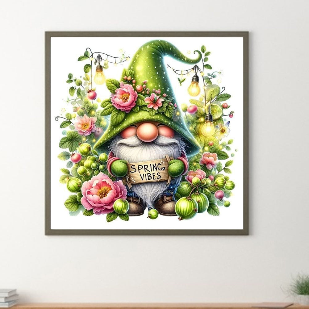 Spring Goblin - Full Round Drill Diamond Painting 30*30CM