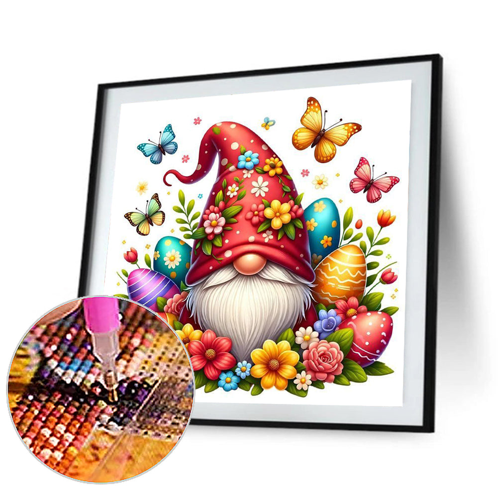 Easter Gnome - Full Round Drill Diamond Painting 30*30CM