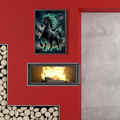 Horse - Full Round Drill Diamond Painting 35*50CM