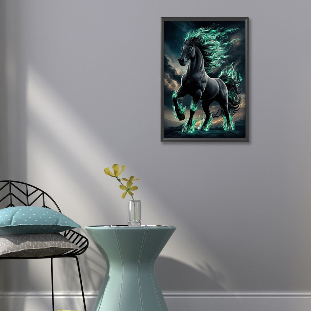 Horse - Full Round Drill Diamond Painting 35*50CM