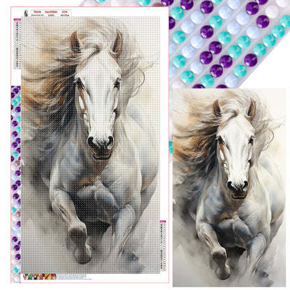 Horse - Full Round Drill Diamond Painting 40*70CM