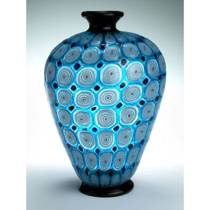Blue Vase - Full Round Drill Diamond Painting 30*40CM