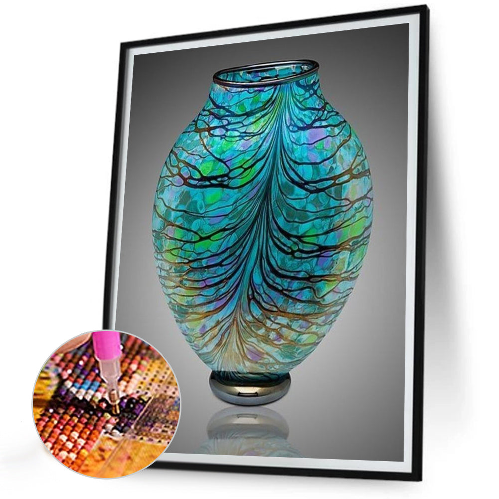 Branch Vase - Full Round Drill Diamond Painting 30*40CM
