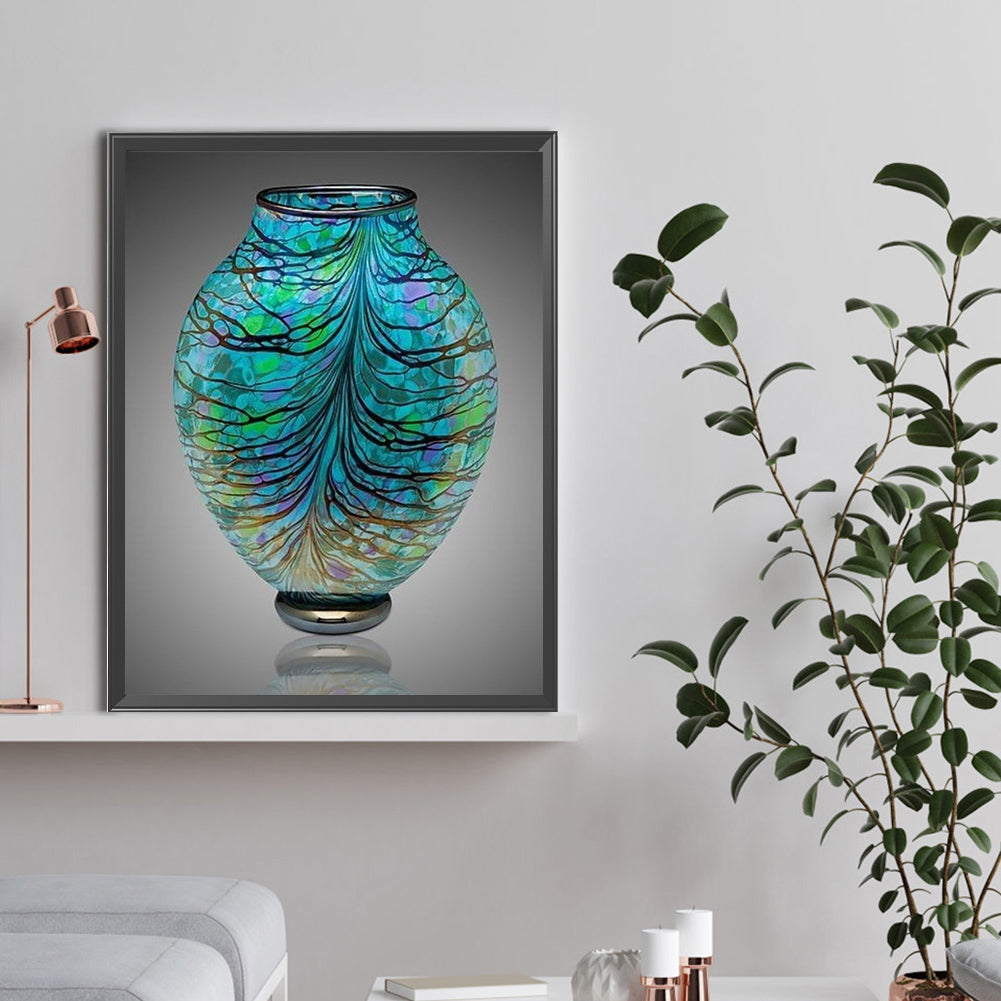 Branch Vase - Full Round Drill Diamond Painting 30*40CM
